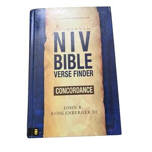 NIV Bible Verse Finder - Hardback By Kohlenberger III, John R.